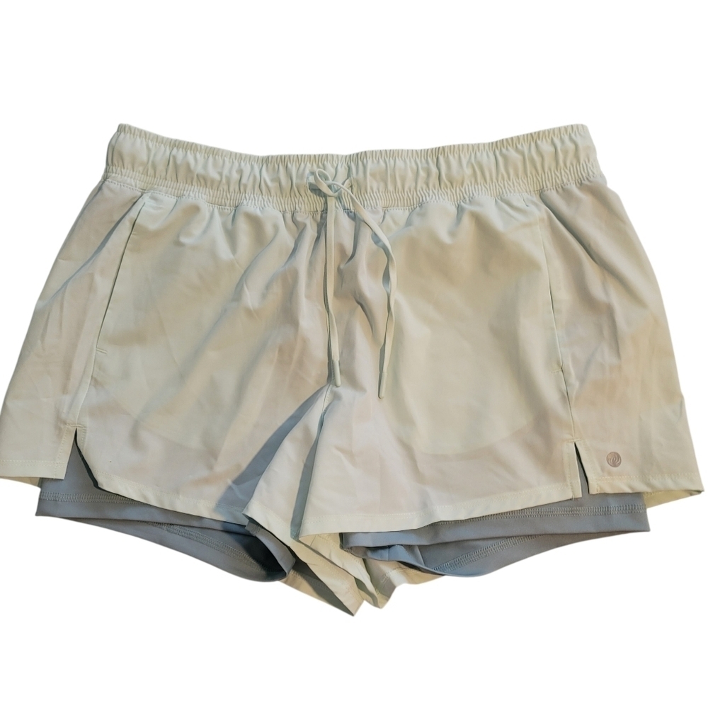 Apana Lined Athletic Shorts Waist Drawstring - XL